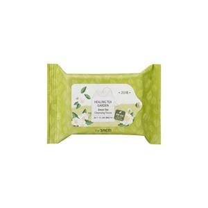 [더샘]힐링 티 가든 그린티 클렌징 티슈(20매)_여행용_US