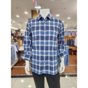 바찌 세이브존06 지지미 체크 남방 셔츠 VD1N1CR136