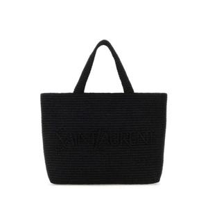 생로랑 남성 블랙 쇼퍼백 756269GAAEI 1000