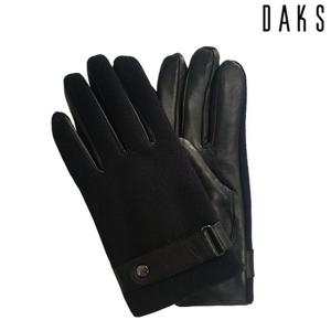 [닥스(장갑)]남성 가죽 콤비장갑 GPA312H