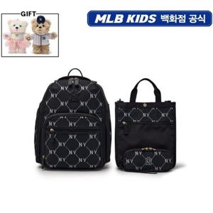 MLB키즈 자카드모노그램 3PCS 신학기책가방세트 (7ABKMD35N50BKS)