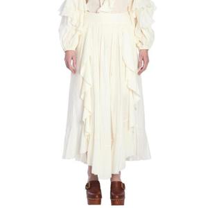 짐머만 여성 화이트 맥시 스커트 2457SRS252  TEA