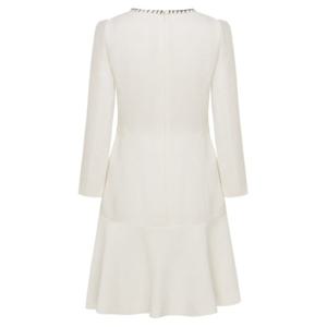 [케네스레이디] 리본브로치 포켓 플레어 원피스 (EROPOD0300)