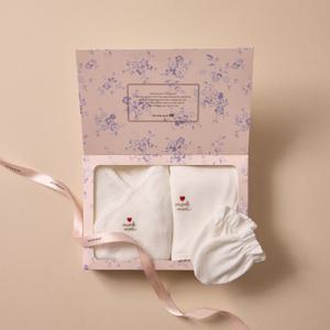 (밍크뮤10) 25년 봄여름(IV)하트모달저고리 속싸개 손싸개SET (3517000004S)