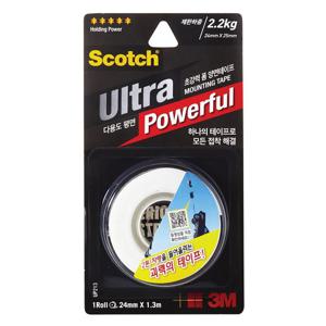 3M 스카치 초강력 다용도 폼 양면테이프 UP213 초강력폼양면테이프 양면폼테이프 폼양면테이프 양면테잎