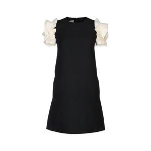 발렌티노 가라바니 여성 블랙 미니 드레스 4B3VA6D81CF 0NA