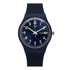 스와치 손목 시계 공용 젤리 SIR BLUE SO28N702