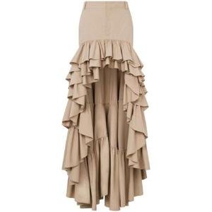 모스키노 러플 맥시 스커트 A01180514