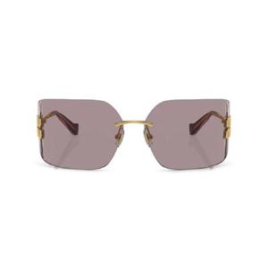 미우미우 로고 오버사이즈 무테 선글라스 SMU54Y5AK06I