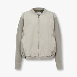 [보브]지퍼드 니트 믹스 점퍼 7115220202