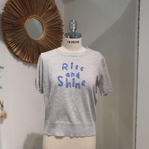 르피타 HC06 라이즈 반팔 니트(그레이) L252BSW603