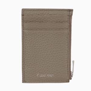 CK진  남성 CK 레더 N/S 지퍼 카드 지갑(4D1030G-RMO)