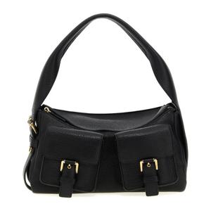 멀버리 매기 그레인드 가죽 숄더 백 HH9725674 A100