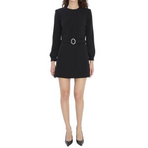 생로랑 여성 블랙 미니 드레스 819619 Y012W 1000