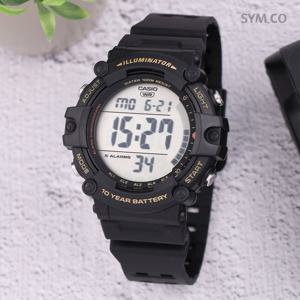 카시오 AE-1500WHX-1A 군인 전자 아웃도어 롱밴드 남자 우레탄 시계 c