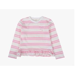 [로엠걸즈(아동)]스트라이프 프릴 티셔츠 RGLA2586C