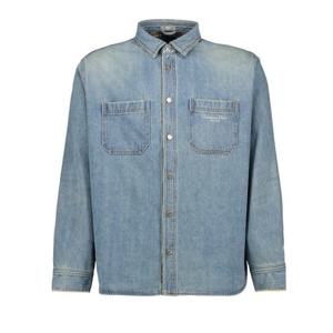 25 FW 더블 버튼업 롱슬리브 포켓 코튼 데님 셔츠 513D591A3002