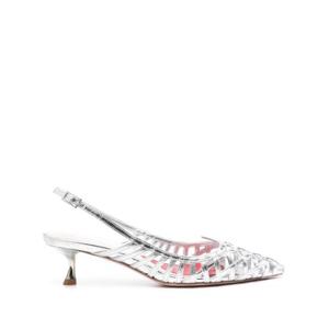 로저비비에 여성 메탈릭 슬링백 힐 RVW54338590 T0HB200