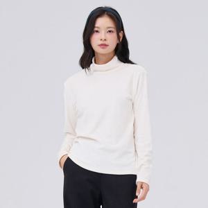 [체이스컬트]여성 벨로아 터틀넥 티셔츠-EFRG5172D0A