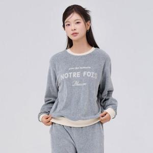 체이스컬트 동백01 벨로아 그래픽 맨투맨 EFRG5173C