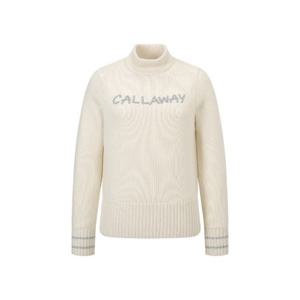 M 캘러웨이골프긴팔티 PQC CWSO23W601_IV 여성 방풍 캐시미어 풀오버