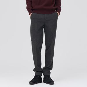 남성 체크 기모 테이퍼드 슬랙스-EFRK2227D09