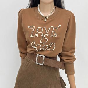 [금찌]금찌 러브 진주 맨투맨 ST7830T