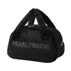 파리게이츠골프가방 NQC 521D4BGA51_BK 여성 로고 패치 소프트 퍼 토트백