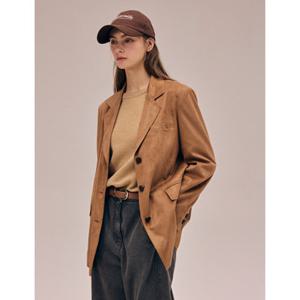 나이스클랍 싱글스웨이드자켓 N254PWL950