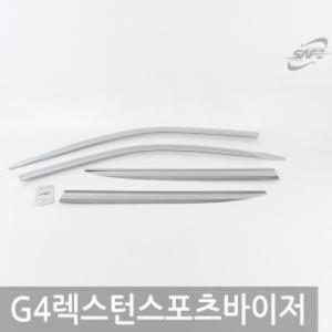 G4렉스턴 스포츠(18-) 크롬윈도우바이저 4P 선바이저