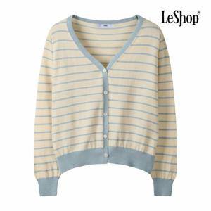 [르샵] 데일리 스트라이프 버튼 가디건 (BPBKC003A)
