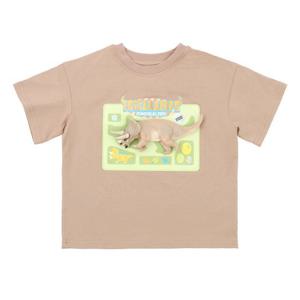 [토박스]다이노솔즈 3D 피규어 반팔 샌드 DNKCB2TDDF11SAN