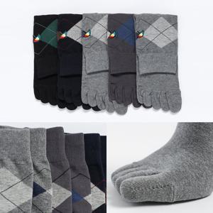 아놀드파마 남자 무좀 습진 패션 중목 발가락 양말 5켤레 세트