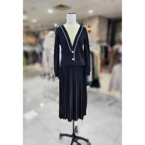 스테파니 세이브존08 반폴라 투버턴 원피스 A24SO4403