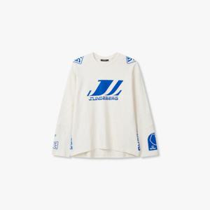 M 제이린드버그골프긴팔 LQC S1524126522 더크 롱 슬리브 모토 티셔츠