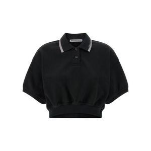 티바이알렉산더왕 폴로 티셔츠 4CC1261207001 Black