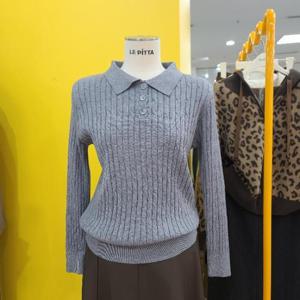 르피타 DP01 꽈배기 카라니트 L254BSWA58