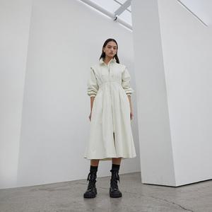 [에고이스트]셔링 포인트 하이넥 롱 플레어 JP(EQ1WC261)