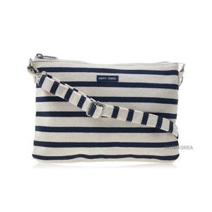 [세인트 제임스] SS25 여성 스트라이프 파우치 4213 50 ECRU MARINE