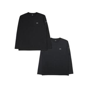 K2 남성 2SET 긴팔 기본 라운드 티셔츠 KMU24290-Z1