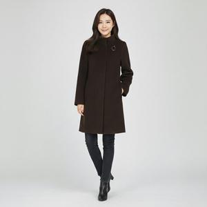 [조이너스][조이너스]하이넥 라쿤 모직 코트-JW22CH1301686A