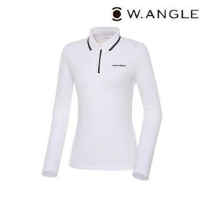 [와이드앵글]  WWW23292W3 VA 원포인트 에센셜 기모 폴로티셔츠 L (Off White)