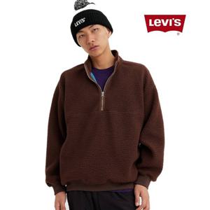 리바이스 A56880000 남자 골드탭 쇼어라인 하프집업 후리스 자켓