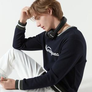 [먼싱웨어][40%OFF]남성 레터링 로고 맨투맨 다크네이비(MQ121MTL14)