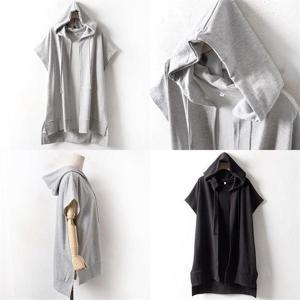 [강물처럼]빅사이즈 여성 캐주얼후드조끼 WX13B26 큰옷 (6612214