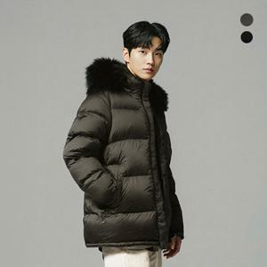 [무료교환반품][K2] 남성 시그니처 루이스 구스다운 미들패딩_KMW23549