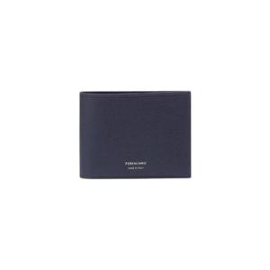 페라가모 클래식 월렛 미드나잇 블루 블랙 661325-775359