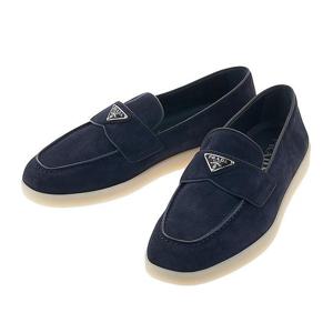 [프라다] 로고 스웨이드 로퍼 2DG124 103 F0008