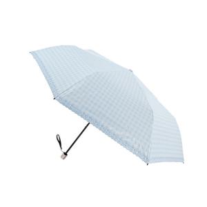 [루이까또즈(우양산)]초경량 카본 3단 슬림 50 깅엄체크 암막코팅 우양산 MULQU60074