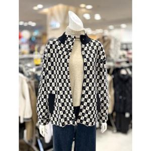 소고 세이브존01 체크 패턴 집업 재킷 AJ4GA14 ASD